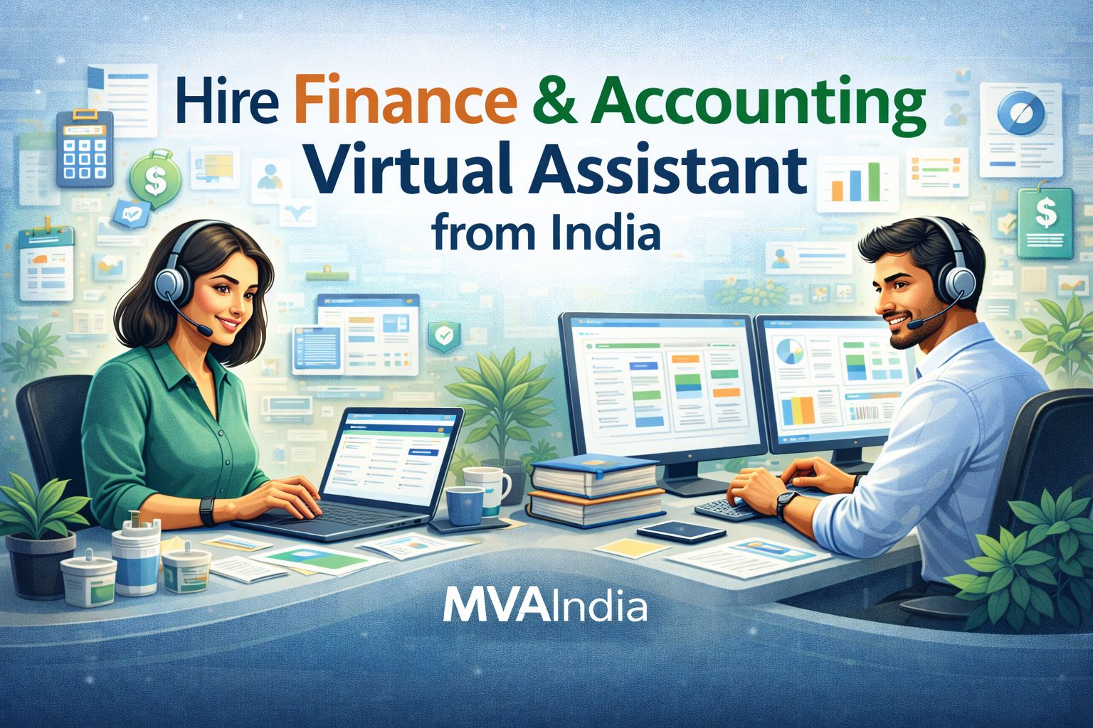 Hire Finance and Accounting Operations Virtual Assistant from India