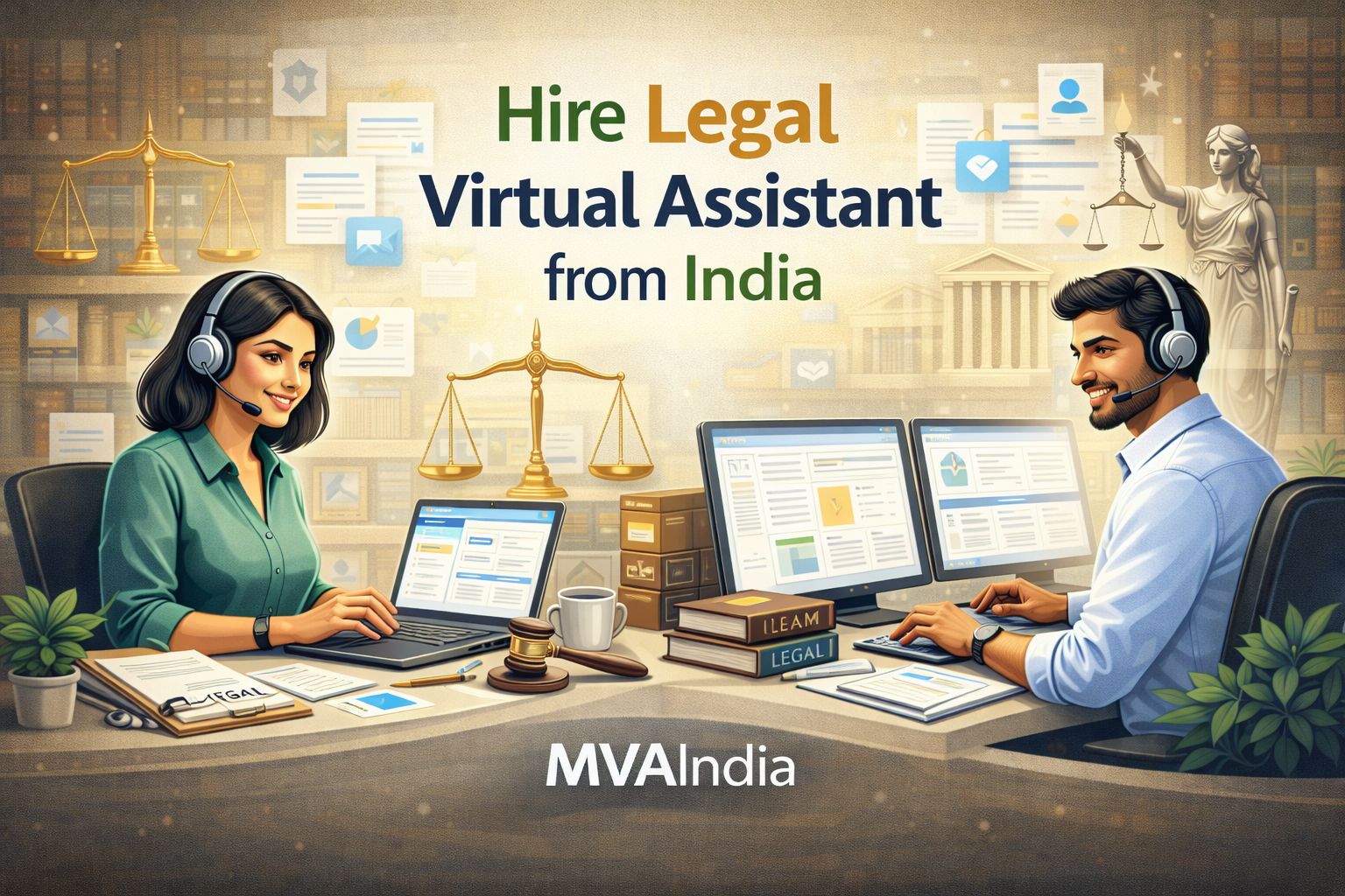 Hire Legal Virtual Assistant from India