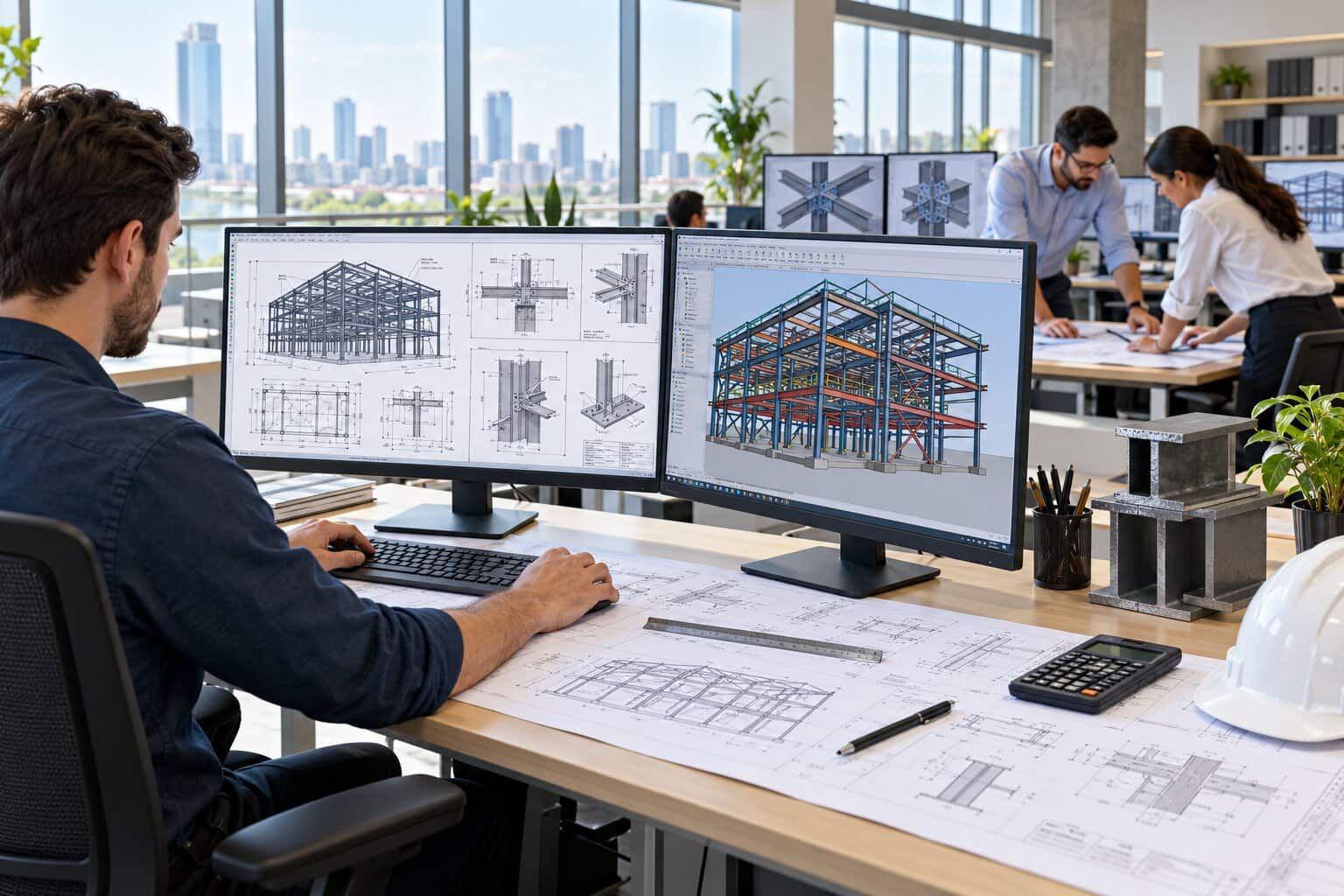 Steel Shop Drawing Services & Dedicated Steel Detailers